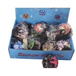 Piłeczka na gumce z rzepem MIX