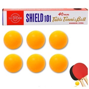 Piłeczki do ping ponga pomarańczowy 6szt
