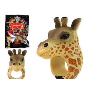Pierścień na rękę edukacyjne zwierzęta Żyrafa