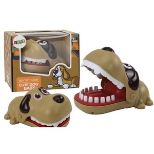 Piesek dentysta brązowy