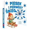 Piesek i pierwszy śnieg. Poznawanie świata