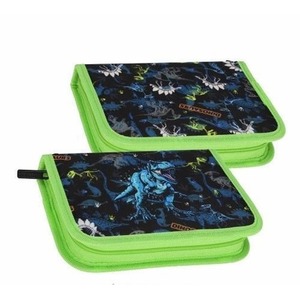 Piórnik 1zamek 2klapki bez wyposażenia Dino