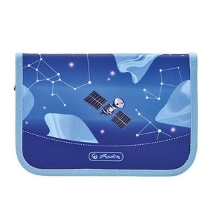 Piórnik 2 klapki z wyposażeniem Cosmis Explorer