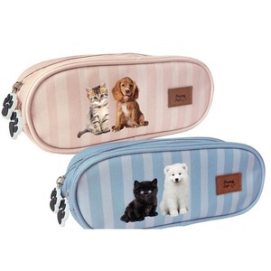 Piórnik 2-komorowy Puppy Sign mix