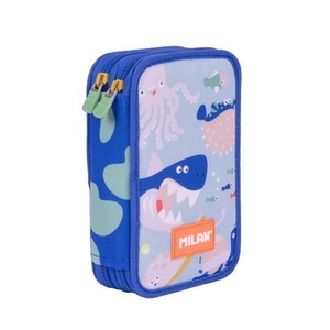 Piórnik 2-poziom z wyposażeniem Blue Odyssey