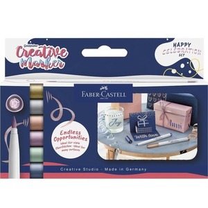 Pisak kreatywny goldfaber 6 kolorów