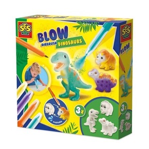 Pisaki z aerografem Dinozaury 3szt