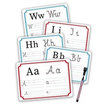 Pisz i zmazuj - Alfabet 32 karty + pisak