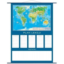 Plan lekcji - mapa Świat Młodego Odkrywcy