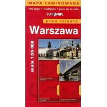 Plan Miasta EuroPilot. Warszawa laminat