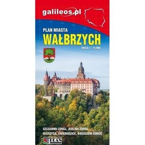 Plan miasta - Wałbrzych, mapa - Powiat wałbrzyski