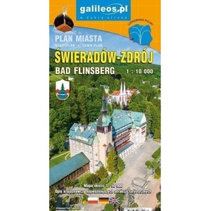 Plan miasta - Świeradów-Zdrój 1:10 000