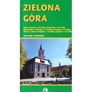 Plan miasta - Zielona Góra