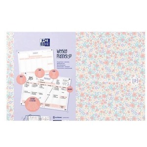 Planer tygodniowy A4/60K Floral OXFORD