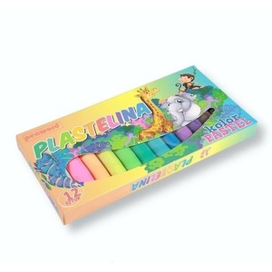 Plastelina 12 kolorów pastel