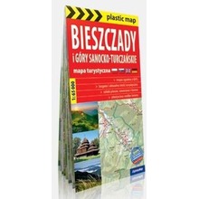 Plastic map Bieszczady i Góry Sanocko-Turczańskie