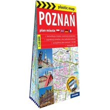 Plastic map Poznań 1: 20 000