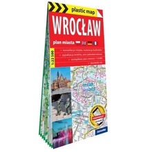Plastic map Wrocław 1:22 500 w.2023