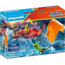 Playmobil - na ratunek łodzią motorową