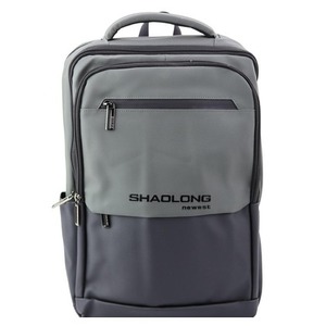 Plecak biznesowy z USB czarno szary 16L