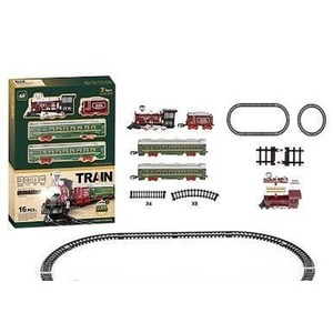 Pociąg z torem vintage 16el