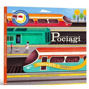 Pociągi. Podświetl i odkryj