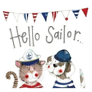 Podkładka pod kubek C143 Witajcie żeglarze