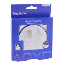 Podkładki PlayStation 5 metal coasters 4 sztuki