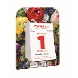 Podstawka pod Kalendarz Zdzierak 1szt.mix