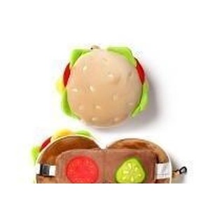 Poduszka podróżna i maska na oczy Fast Food Burger