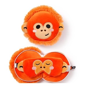 Poduszka podróżna i maska na oczy Orangutan