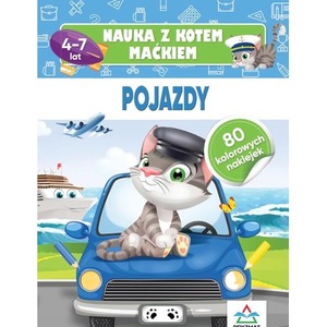 Pojazdy. Nauka z kotem Maćkiem
