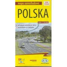 Polska mapa samochodowa 1:720 tys.