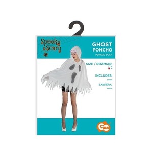 Ponczo dla dorosłych Duch rozm.M