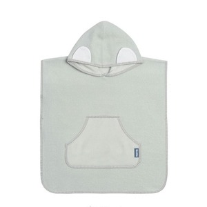 Ponczo kąpielowe szary 55x60cm