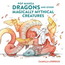 Pop manga dragons and other magically mythical..