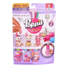 Poppit  zestaw uzupełniający mix 3  (PPT17413) - króliczki,babeczki. Wybór losowy. *