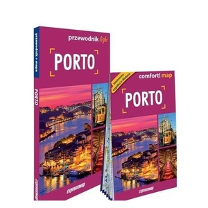 Porto light: przewodnik + mapa w.2025