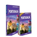 Portugalia light Przewodnik +mapa 2w1