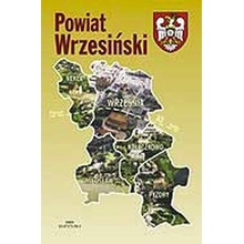 Powiat Wrzesiński Mapa Administracyjno-Turystyczna