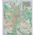 Poznań. Mapa ścienna 1:20 000