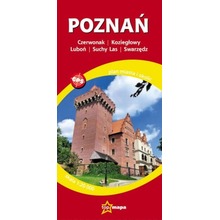 Poznań plan miasta i okolic 1:20 000