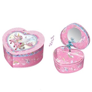 Pozytywka w kształcie serca jednorożec