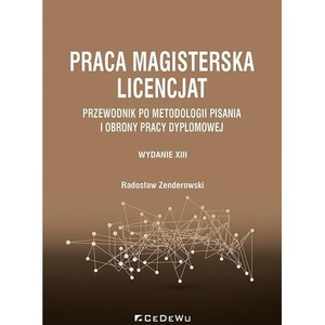 Praca magisterska. Licencjat w.13