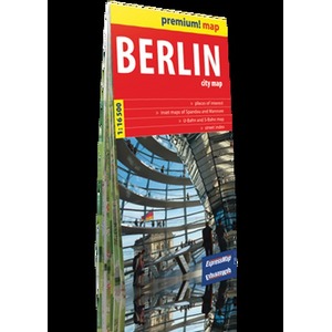 Premium! map Berlin 1:16 500 plan miasta