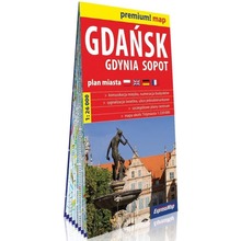 Premium! map Gdańsk, Gdynia.. 1:26 000 w.2023