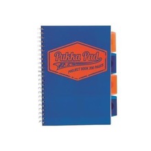Project Book Neon B5/100K kratka niebieski (3szt)