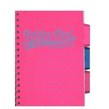 Project Book Neon Dots A5/100K kratka róż (3szt)