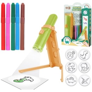 Projektor do rysowania dinozaury