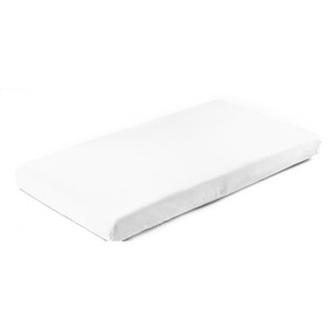 Prześcieradło jersey białe 120x60cm